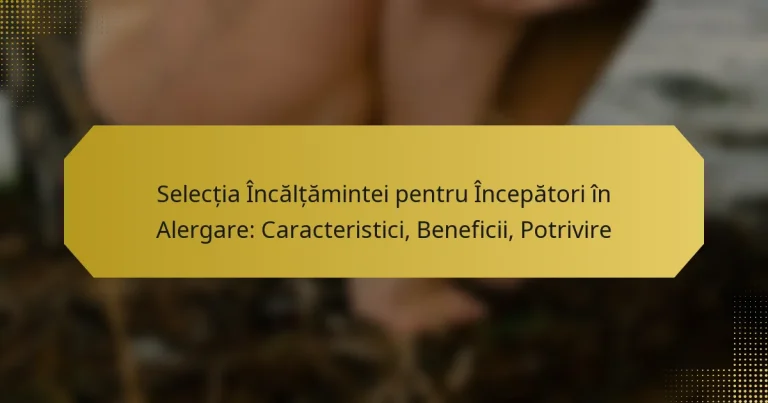 Selecția Încălțămintei pentru Începători în Alergare: Caracteristici, Beneficii, Potrivire