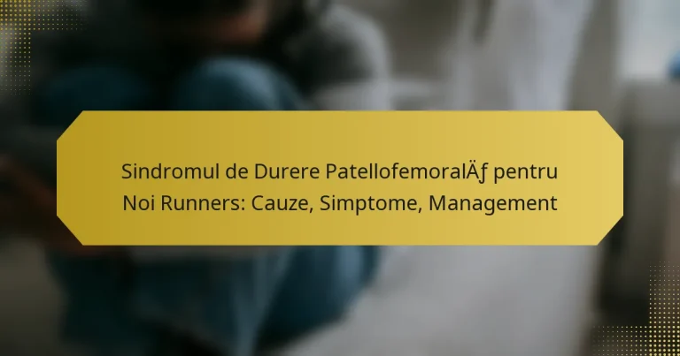 Sindromul de Durere Patellofemorală pentru Noi Runners: Cauze, Simptome, Management